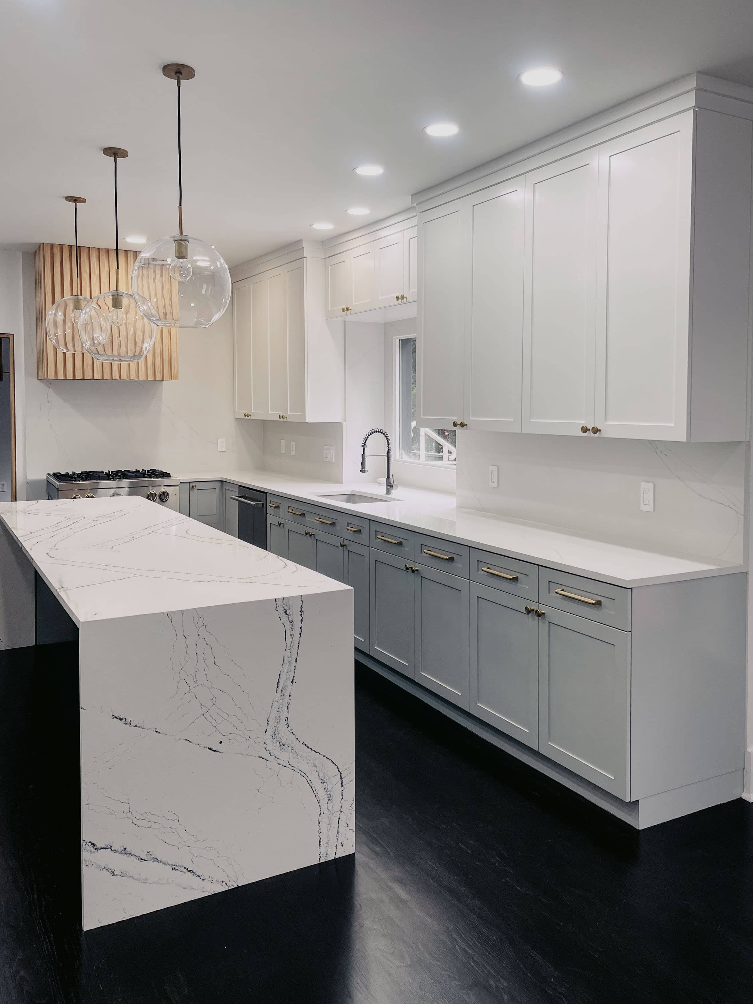 Modern Kitchen, Sandy Springs — Final Details by GM Cabinetry
